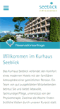 Mobile Screenshot of kurhaus-seeblick.ch